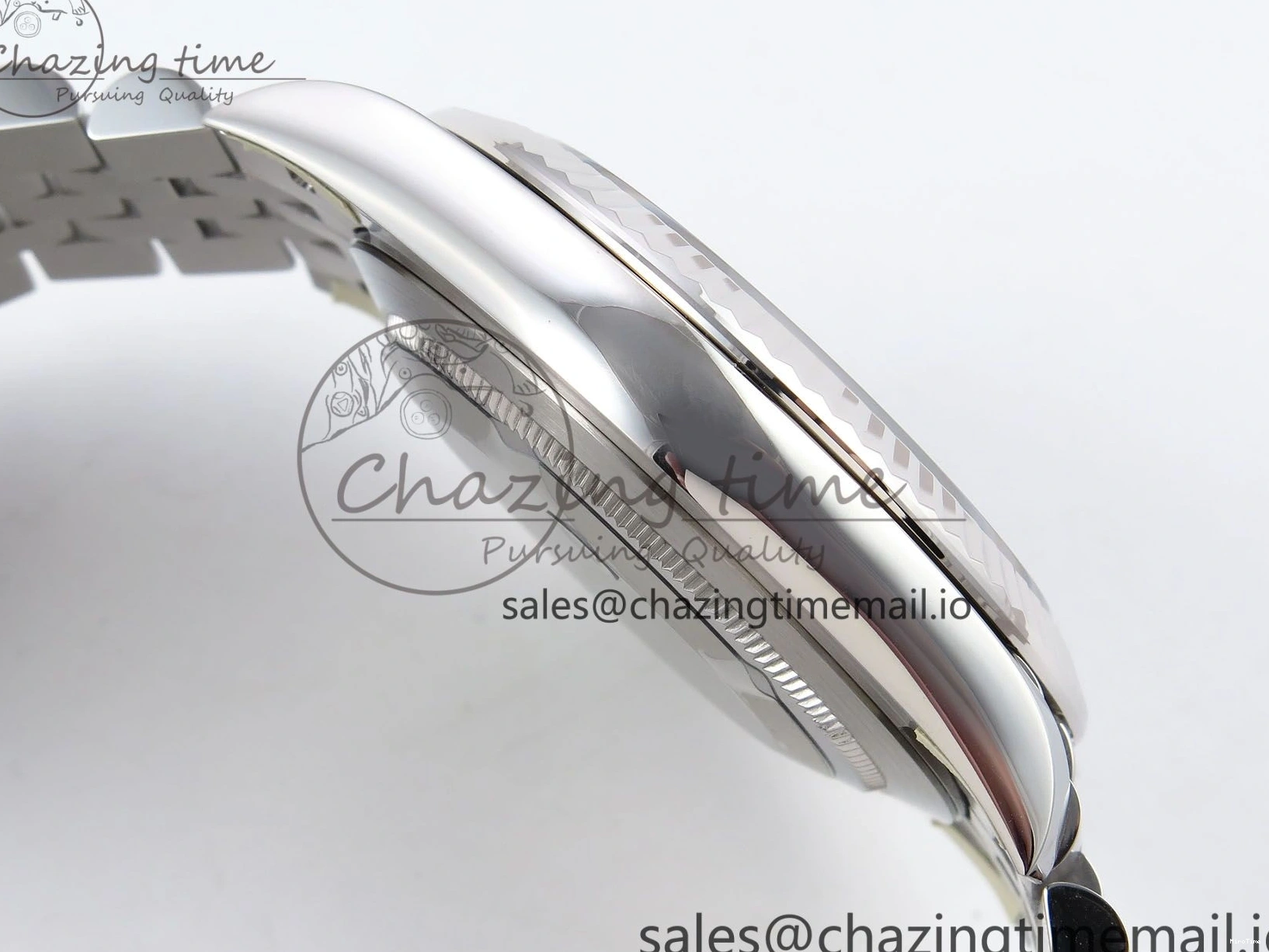 MiroTime 0405 DateJust 41 126334 904L SS VSF 1:1 Best Edition Blue Textured Dial on Jubilee Bracelet VS Youthful 1326